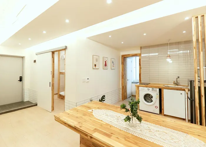Hongdae 3bedroom&2baths Free Wifi&free Parking Appartement