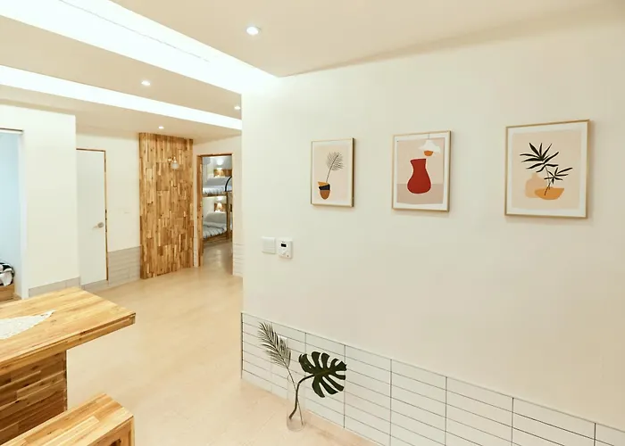 Hongdae 3bedroom&2baths Free Wifi&free Parking