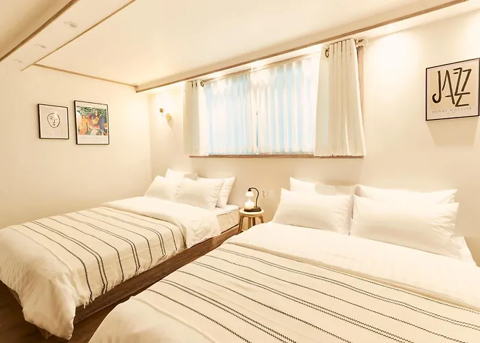 Hongdae 3bedroom&2baths Free Wifi&free Parking Appartement *